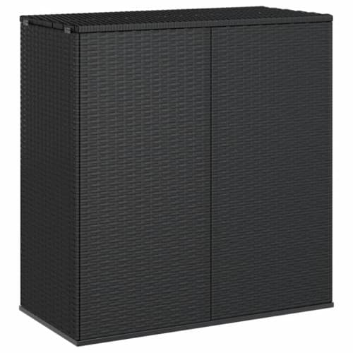 Dynbox PE-rotting 100x49x103,5 cm svart