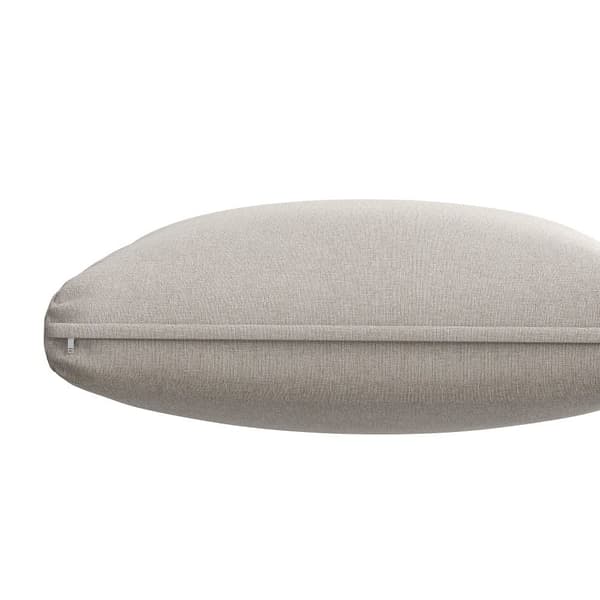 Havestue, rattan møbelsæt til 6 - 7 personer, hjørnesofa - lavet af galvaniseret jern, justerbare fødder, beige