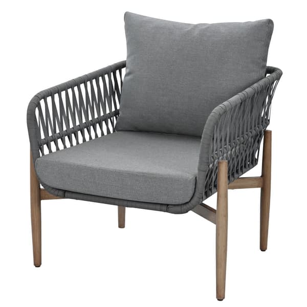 Havestue - sæt havesofaer - 5 sæder - lavet af galvaniseret jern - sofa - 2 lave borde - 2 lænestole - grå