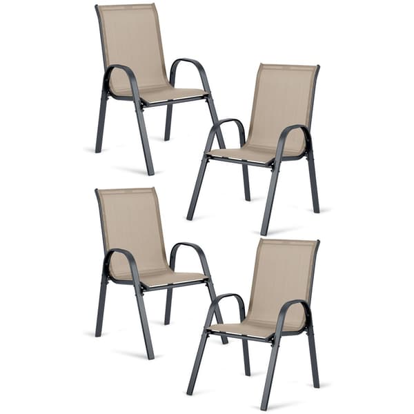Sofotel SO-980 textil trädgårdsstolar set om 4