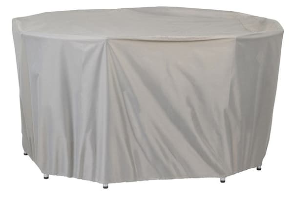 Outfit Overtræk til rundt havemøbelsæt grå 180x85cm