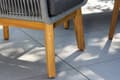 Miniatyrbild 1 av 10: Trädgårdsmöbelset Chania, Stol, Soffa och Bord Grå
