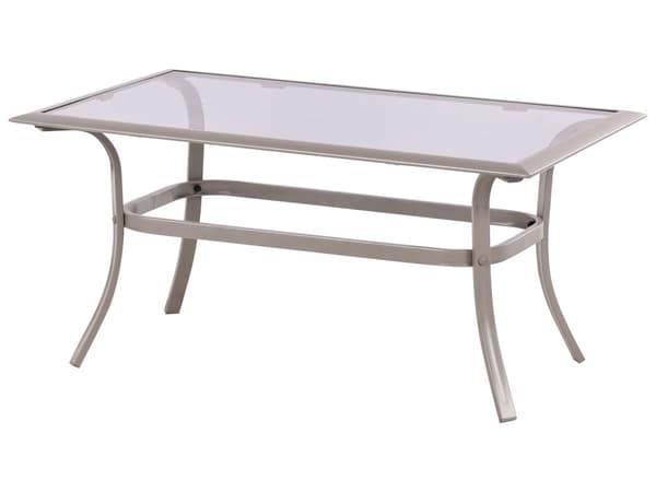 Hagesett i Stål 2-seters Sofa med Lenestoler Svart Metallramme Beige Puter i Stoff