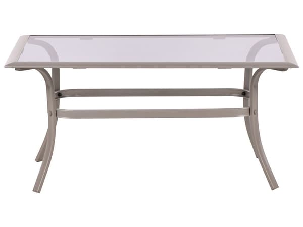 Hagesett i Stål 2-seters Sofa med Lenestoler Svart Metallramme Beige Puter i Stoff