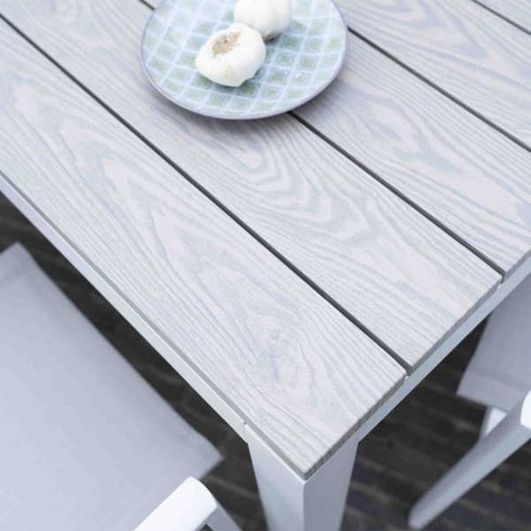 Aluminiumträdgårdsmöbler med träimitation Tampa Wilsa Garden