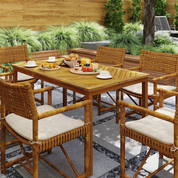 Havebord, 150x85 cm, Teak
