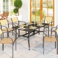Miniatyrbillede 2 af 9: Havebord, 150x90 cm, Sort