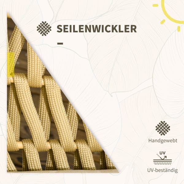 Rattan Havemøbelsæt, Khaki