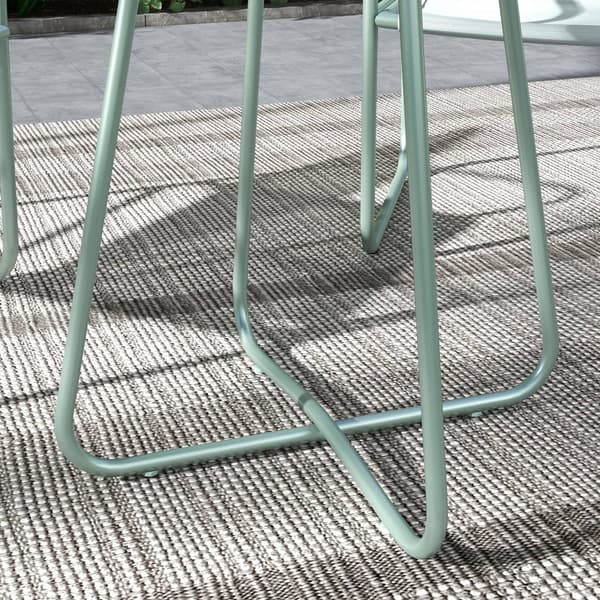 Bistro Set, 3tlg, Ø60x72H cm, Grön