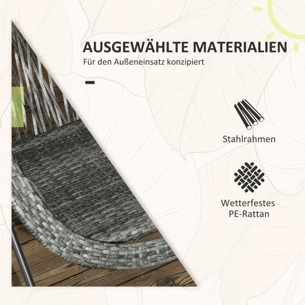 Have Møbelsæt, 76x77x78 cm, Grå