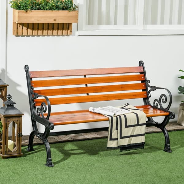 Trädgårdsbänk, 120x64x79 cm, Teak