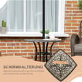 Miniatyrbild 5 av 9: Sidobord, 54x54x52.5 cm, Brons