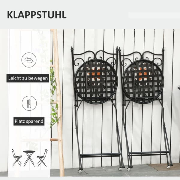 Trädgårdsmöbelset, Flerfärgad