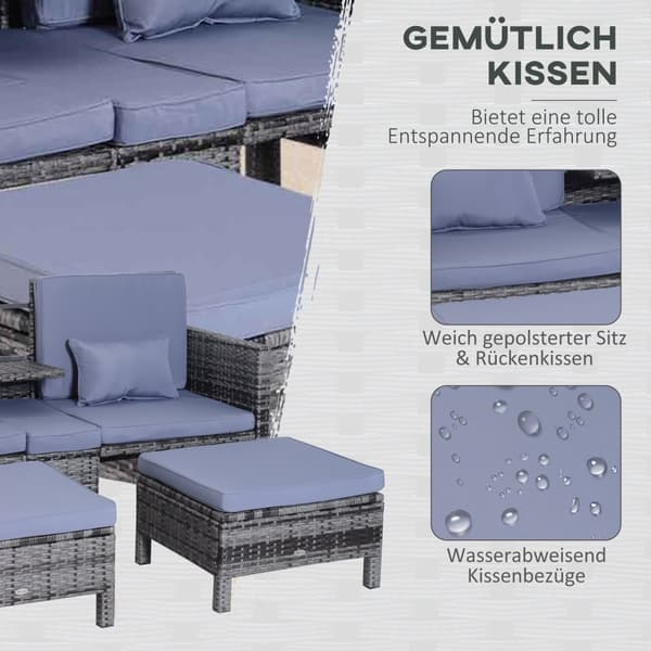 Have Sofa Sæt, 3-tlg, Grå