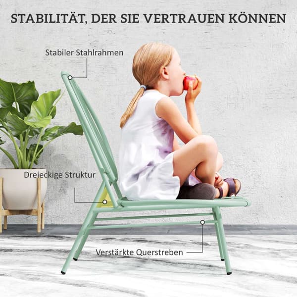 Rootz 3 -Dart Bistro Set - Garden Furniture Set - Poly Rattan Stole - Weatherbolde - Rustfrit stål - 74 cm x 68 cm x 78 cm