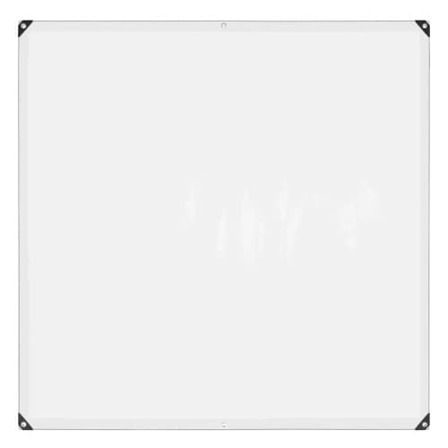 Klar presenning med öljetter 2x2 m polyeten