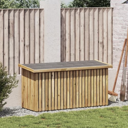 Förvaringslåda 119x44x58.5 cm Behandlad Furu