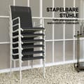 Miniatyrbillede 5 af 9: Spisesæt, 150x90x72 cm, Sort