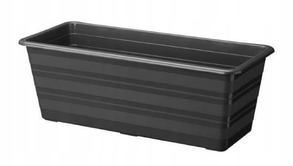 Grafit balkonkasse 60cm plastik