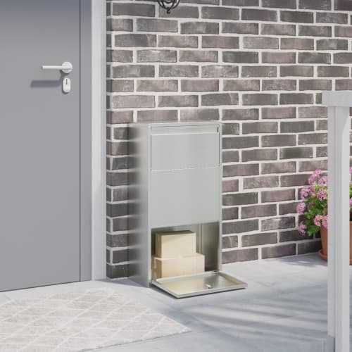 Paket Neddroppningslåda 44x22x82 cm Galvaniserad Stål