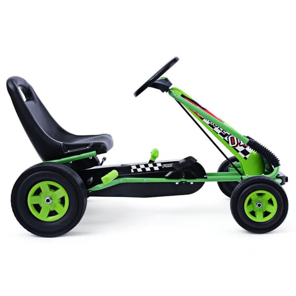 Pedaldrevet Cykel Gokart, 105x59x62 cm, Grøn