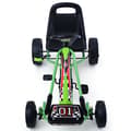 Miniatyrbillede 6 af 8: Pedaldrevet Cykel Gokart, 105x59x62 cm, Grøn