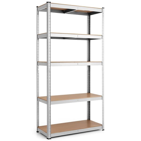 Työkaluhylly, 35,5x16x71 tuumaa, Sininen/Musta