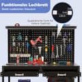 Miniatyrbillede 6 af 8: Arbejdsbord, 121x61 cm, Sort