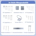 Miniatyrbillede 8 af 8: Arbejdsbord, 121x61 cm, Sort