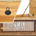 Pikkukuva 8 / 8: Kannellinen laatikko, 127x49.5x44.5 cm, Luonnonväri