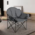 Miniatyrbillede 1 af 8: Campingstol, 62x62x90 cm, Grå