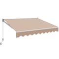 Pikkukuva 1 / 8: Patio Aurinkosuoja, 8 jalkaa × 6.5 jalkaa, Beige