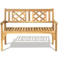 Pikkukuva 7 / 8: Patio Bench, 47,5x22x35,5 tuumaa, Teakki