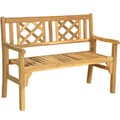 Pikkukuva 1 / 8: Patio Bench, 47,5x22x35,5 tuumaa, Teakki