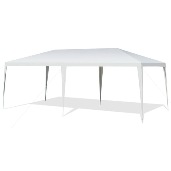 Telte, 10x20x8,5 ft, Hvid