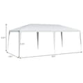 Miniatyrbillede 4 af 8: Telte, 10x20x8,5 ft, Hvid