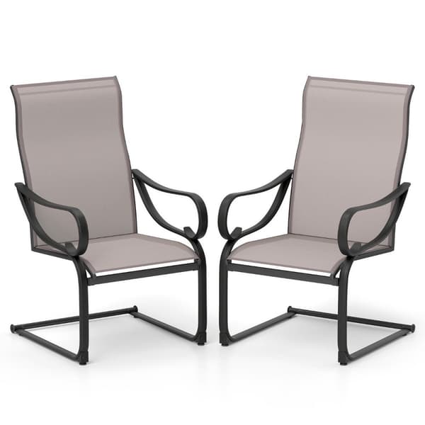 Terrassestole, 69x62x108 cm, Grå