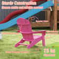 Pikkukuva 6 / 8: Puutarhatuoli, Säänkestävä HDPE-toddler, 53,5x52x64 cm, Pinkki