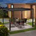 Miniatyrbillede 3 af 8: Udendørs Pergola, 3M x 3M, Grå