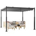 Miniatyrbillede 1 af 8: Udendørs Pergola, 3M x 3M, Grå