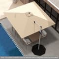Pikkukuva 3 / 8: Patio Cantilever Umbrella, 300x300x261 cm, Beige