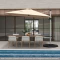 Pikkukuva 6 / 8: Patio Cantilever Umbrella, 300x300x261 cm, Beige