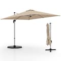 Pikkukuva 1 / 8: Patio Cantilever Umbrella, 300x300x261 cm, Beige