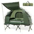 Miniatyrbillede 6 af 8: Camping seng, 194x87x167 cm, Grøn & Blå