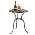 Miniatyrbillede 4 af 8: Terrasse Spise Bistrobord, 24x28 tommer, Kobber