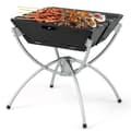 Miniatyrbild 1 av 8: Camping Grill, 18x18x19.5 tum, Svart/Silver