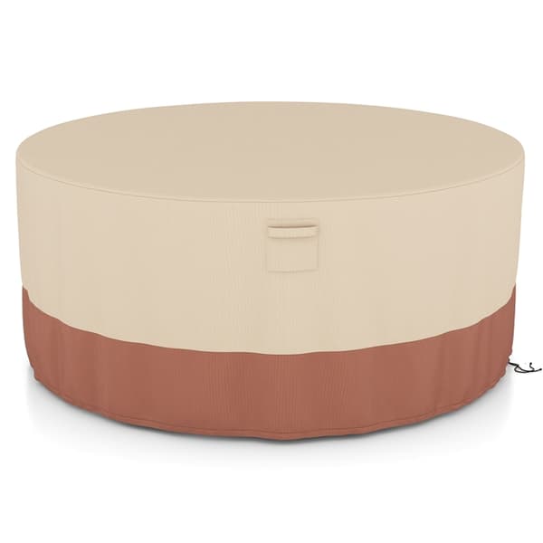 Patiokalusteiden suojapeite, 158x70 cm/181x70 cm/213x70 cm, Beige ja Ruskea/Musta