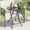 Miniatyrbillede 1 af 6: Bistrobord, 23x26.5 tommer, Sort
