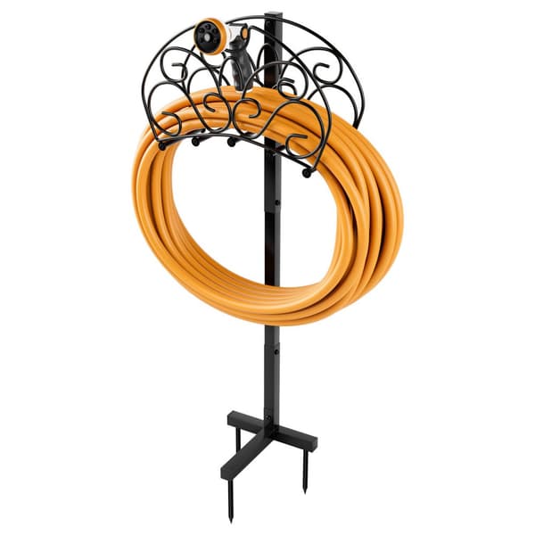 Slangeholder, 16x7x42 tommer, Sort