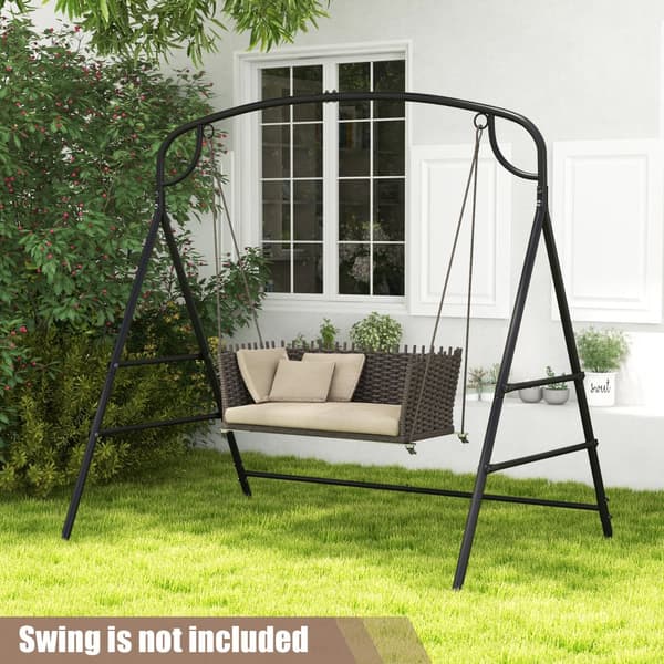 Terrasse Metal Gyngestativ, 83x45x69 cm, Sort